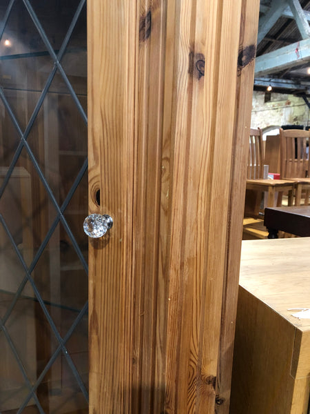 Tall Pine Corner Cabinet