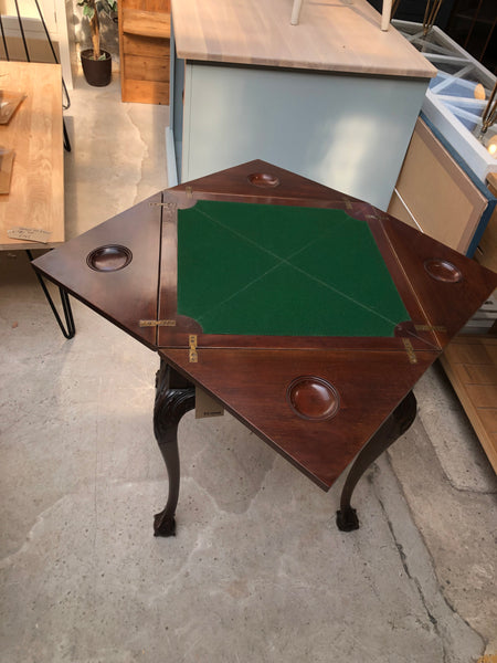 Antique Envelope Card Table