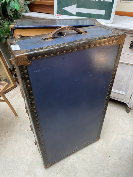 Vintage Wardrobe Steamer Trunk