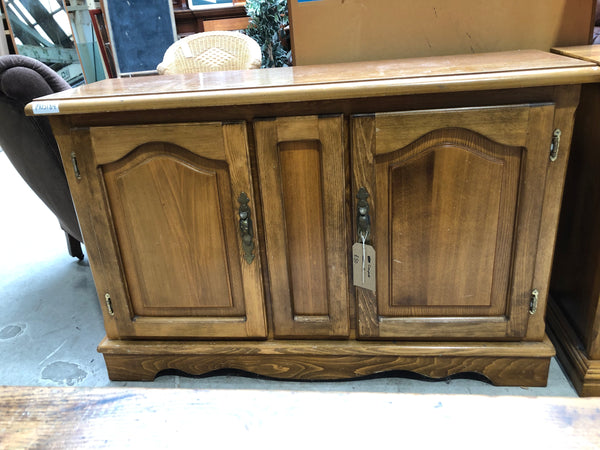 Wooden Compact Sideboard