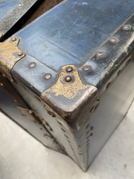 Vintage Wardrobe Steamer Trunk