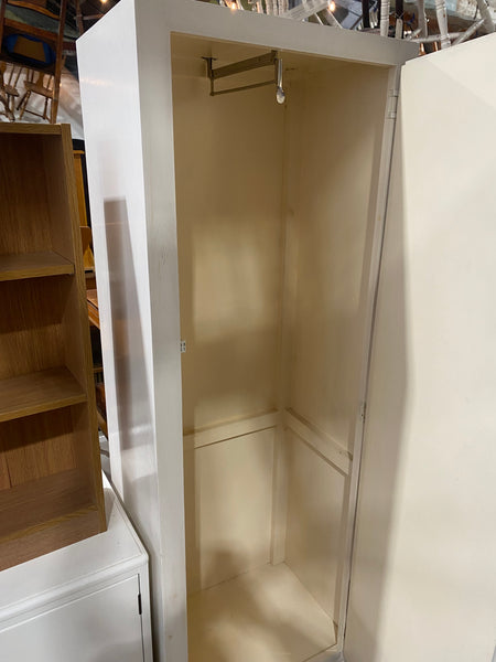 Vintage Painted Single Wardrobe