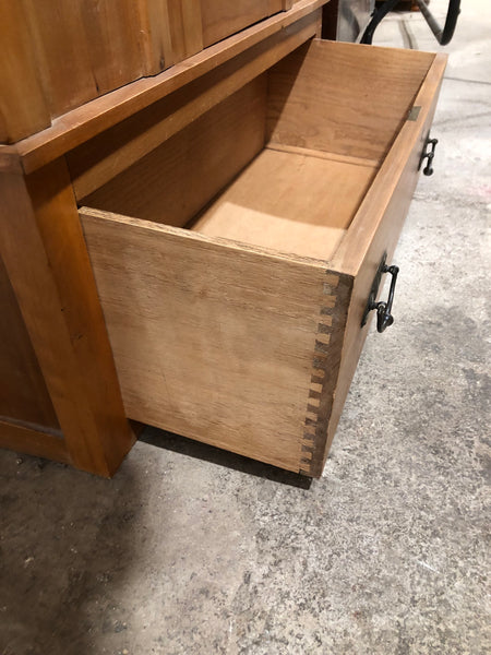 Rustic Pine Single Wardrobe