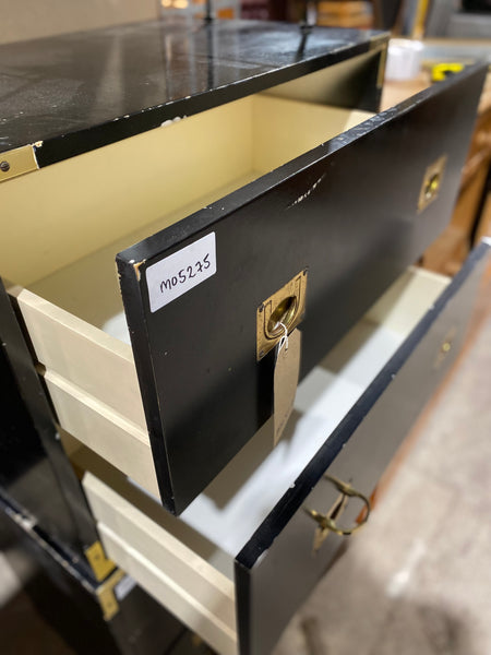 Campaign Style Bedside Table