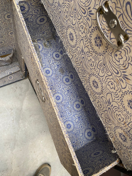 Vintage Wardrobe Steamer Trunk