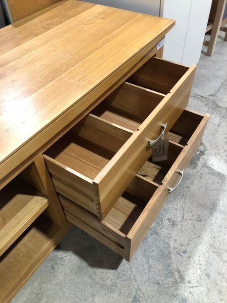 Large Oak TV Unit
