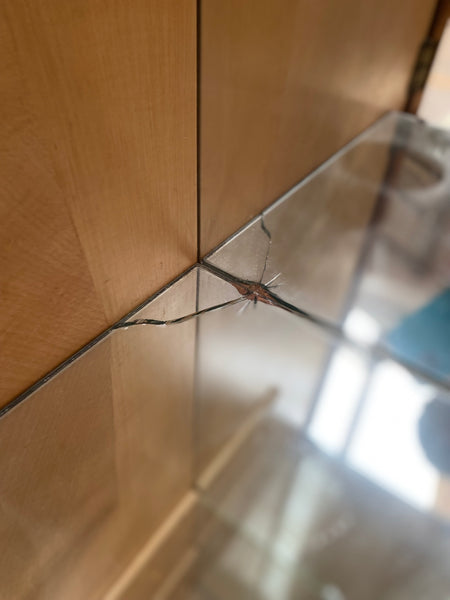 Vintage Queen Anne Style Walnut Drinks Cabinet