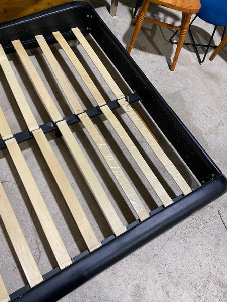 Faux Leather Double Bedframe