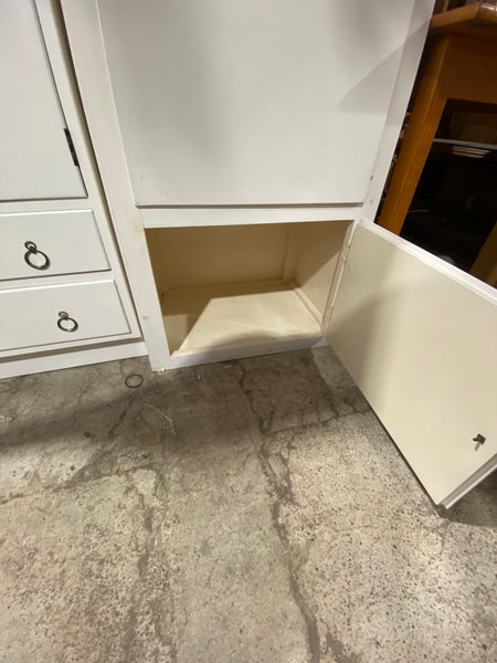 Vintage Painted Single Wardrobe