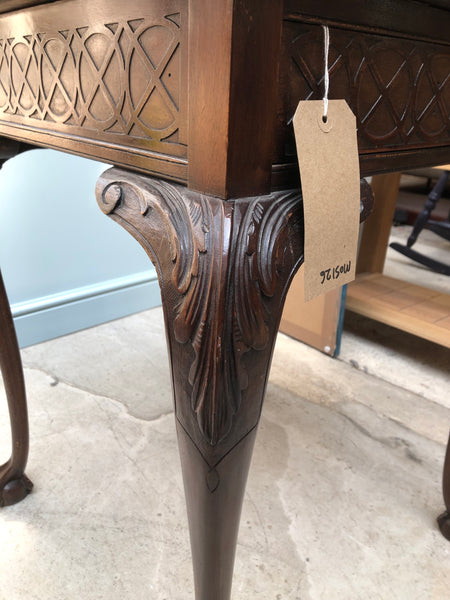 Antique Envelope Card Table