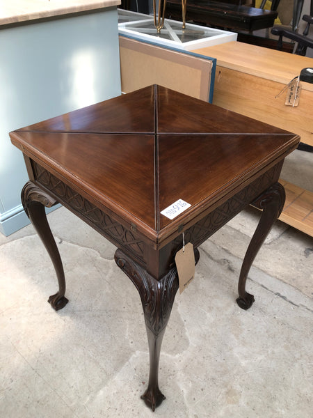 Antique Envelope Card Table