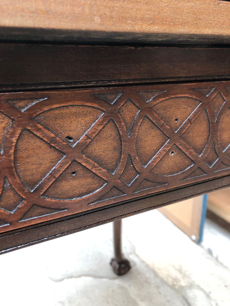 Antique Envelope Card Table