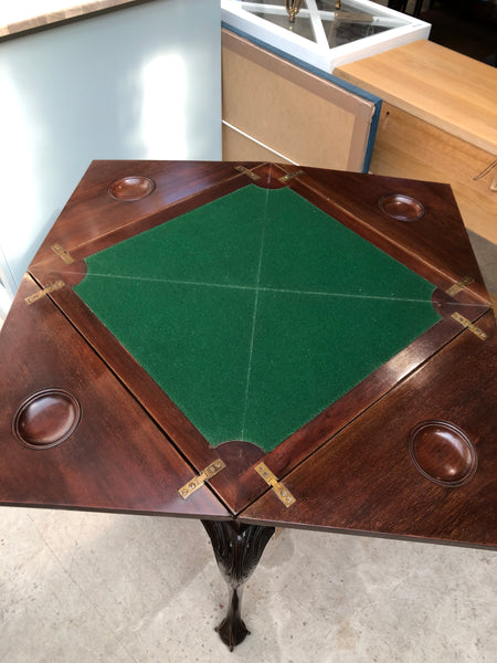 Antique Envelope Card Table