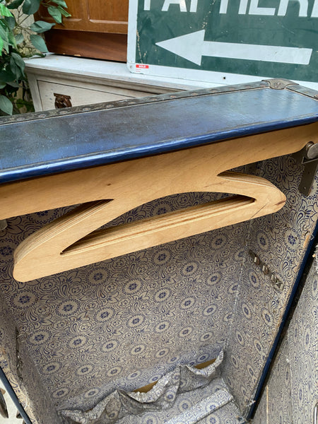 Vintage Wardrobe Steamer Trunk