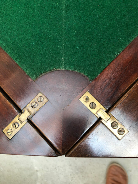 Antique Envelope Card Table