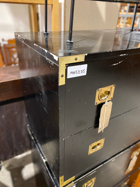 Campaign Style Bedside Table