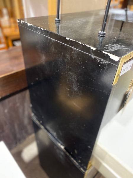 Campaign Style Bedside Table