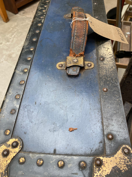 Vintage Wardrobe Steamer Trunk