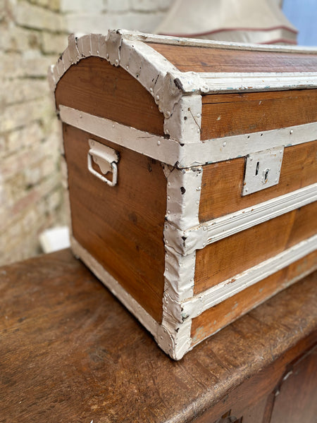 Rustic Pine Treasure Chest