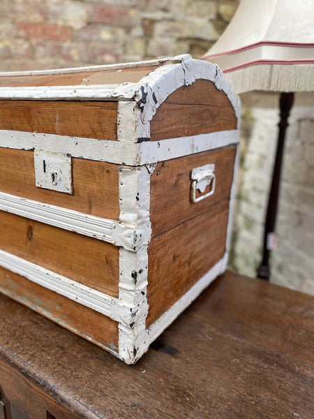 Rustic Pine Treasure Chest