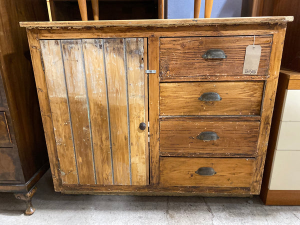 GHC - Rustic Pine Utility Cabinet