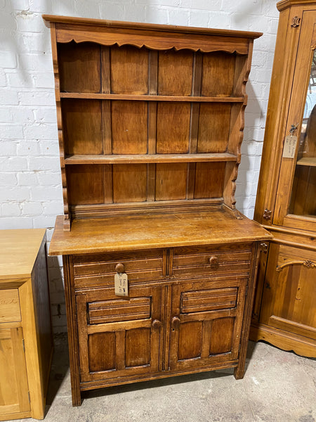 Rustic Oak Kitchen Dresser