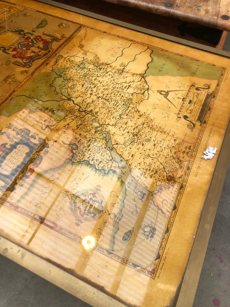 Map Coffee Table