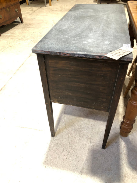 Antique Marble Top Walnut Washstand Base
