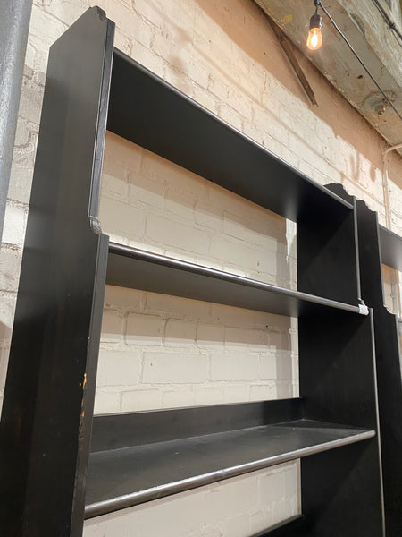 Tall Black Bookcase