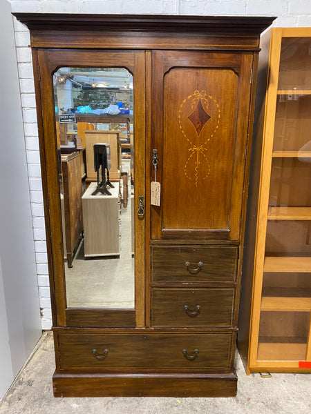 Antique Edwardian Wardrobe
