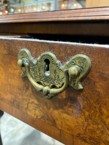 Antique Burr Walnut Low Boy