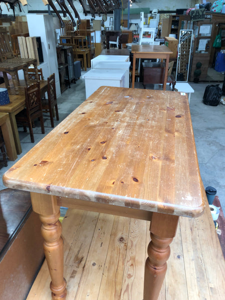 GHC - Narrow Farmhouse Kitchen Table