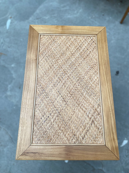 Charles Orchard Large Rattan Bedside Table