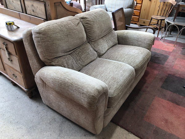 Beige 2 Seater Sofa