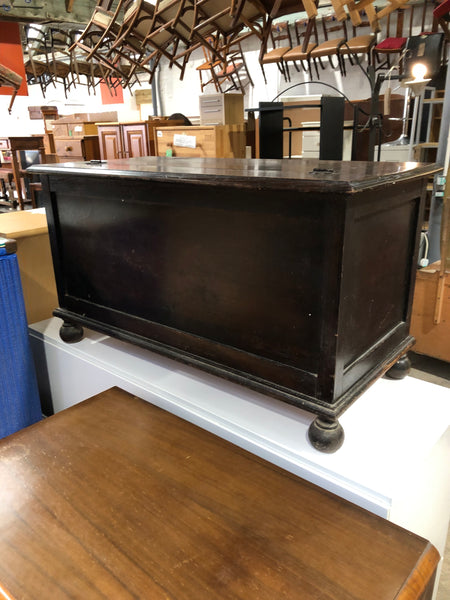 Vintage Solid Wood Blanket Chest