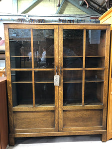 GHC - Antique Oak Book Cabinet
