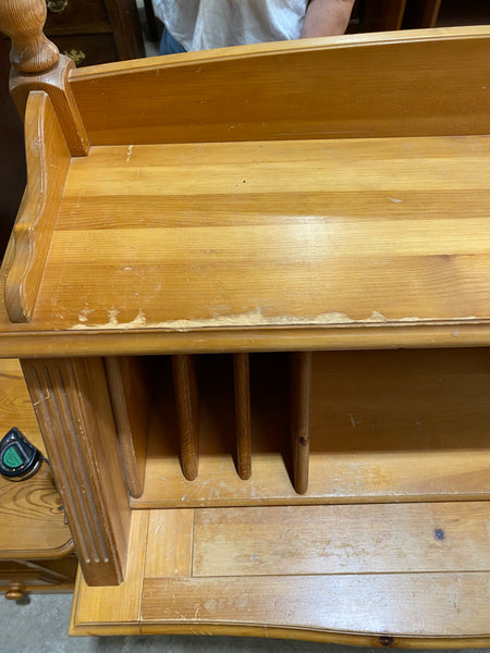 Pine Secretary Desk