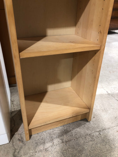 Tall Thin Veneer Bookcase