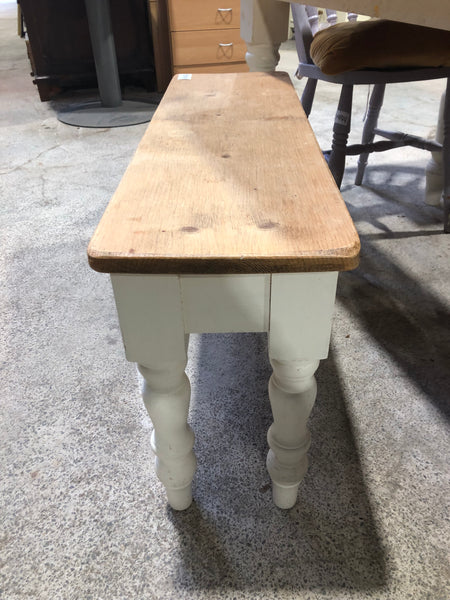Pine Farmhouse Kitchen Table, Bench & 3 Chair Set