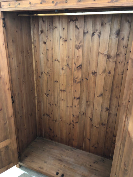 Pine Double Wardrobe
