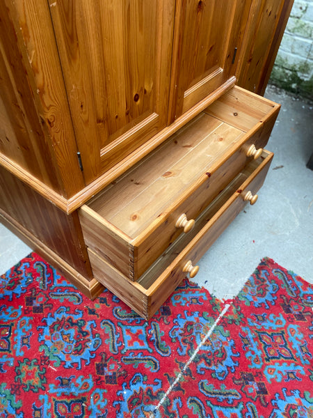 Pine Triple Wardrobe