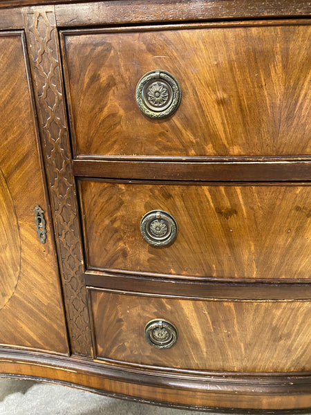Antique Chippendale Style Sideboard