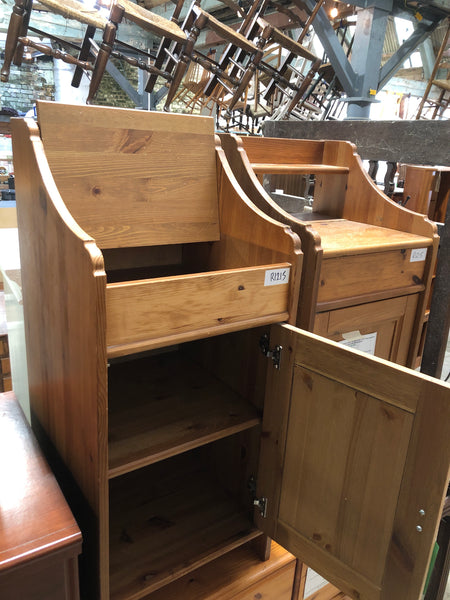 REF - Pair of Pine Bedside Tables
