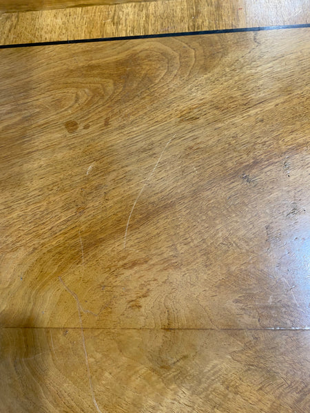 Large Vintage Edwardian Art Deco Dining Table