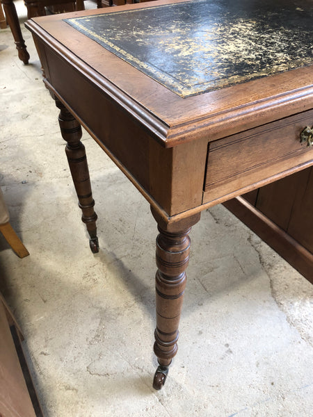 Vintage Oak Pedestal Desk