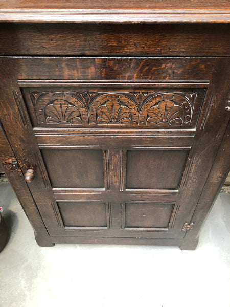 HRC - Vintage Oak Narrow Wall Unit