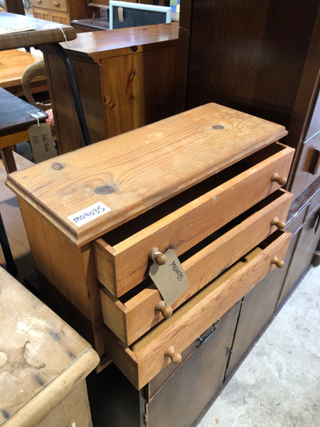 Small Pine Storage Drawers