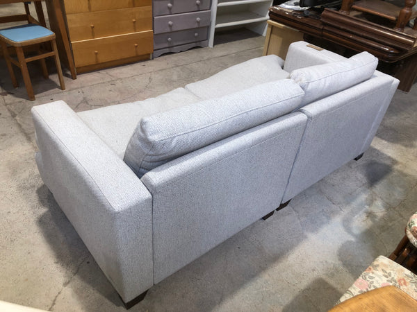 The Lounge Co. Grey Fabric Sofa