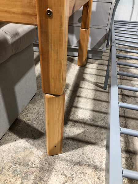 REF - Pine Single Bedframe with Option to Raise