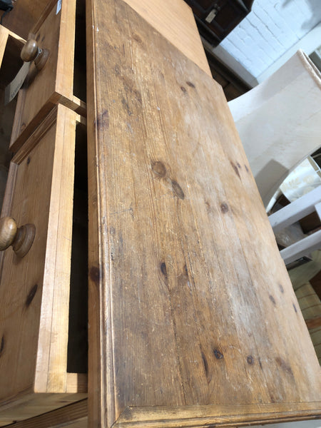 GHC - Pine Low Chest of 3 Drawers